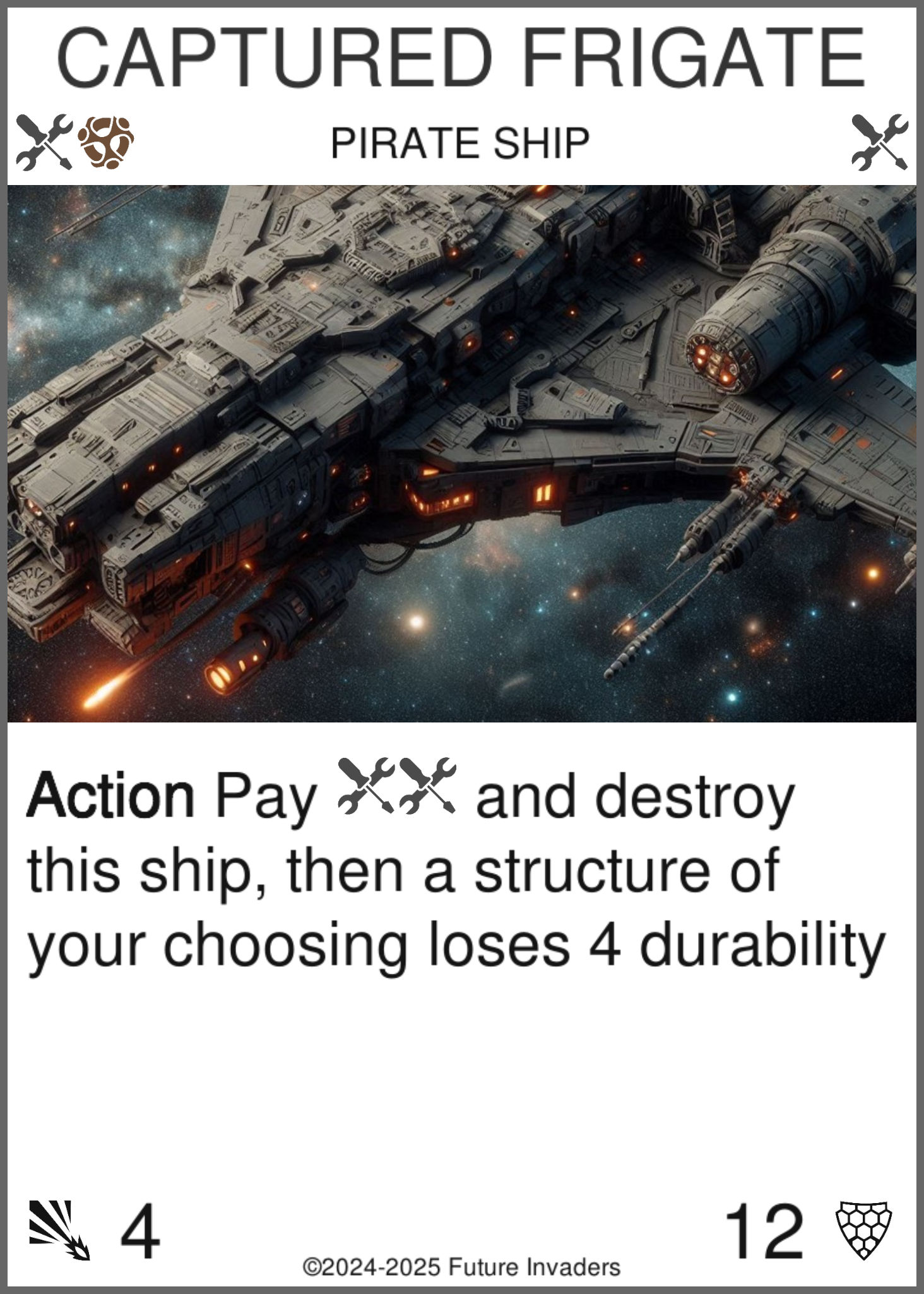 Captured Frigate