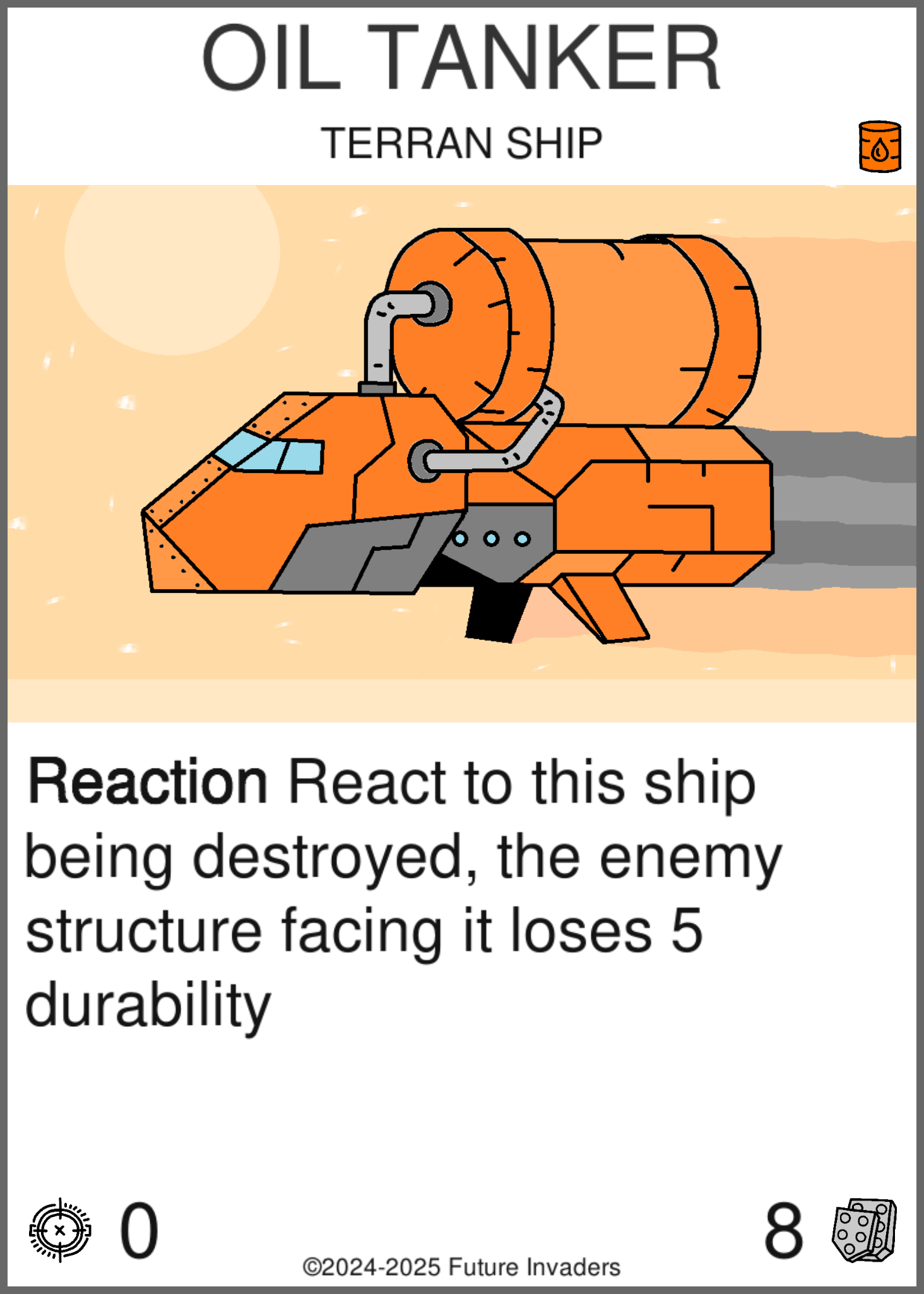 Oil tanker
