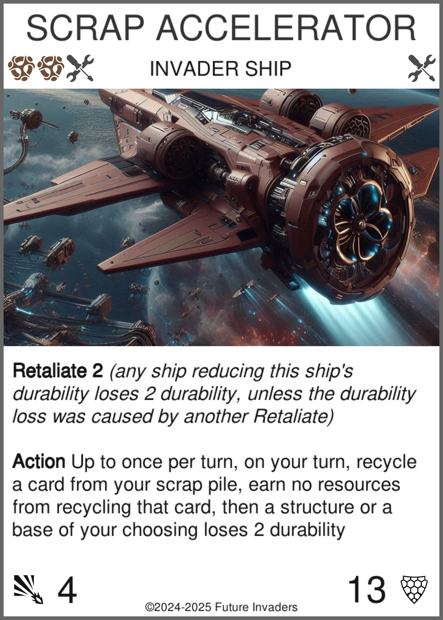 Scrap accelerator