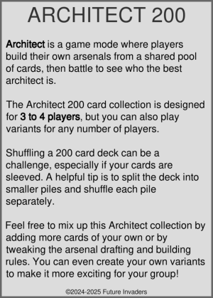 Architect 200 - Description