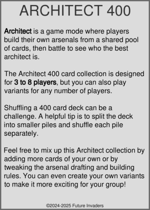 Architect 400 - Description