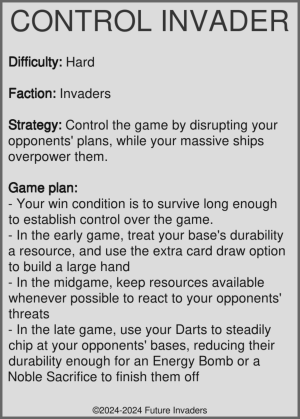 Control Invader - Description