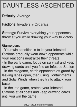 Dauntless Ascended - Description