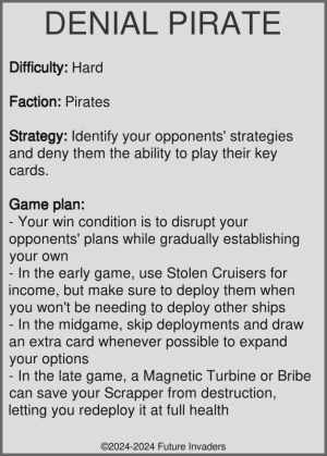 Denial Pirate - Description