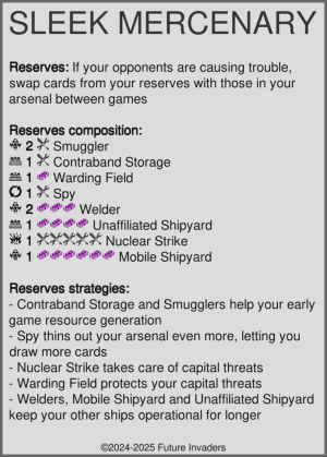 Sleek Mercenary - Reserves