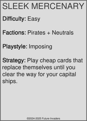 Sleek Mercenary - Summary