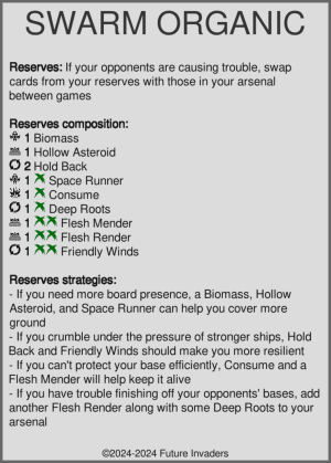 Swarm Organic - Reserves