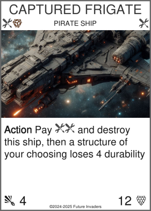 Captured Frigate
