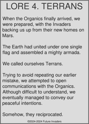 Lore 4. Terrans